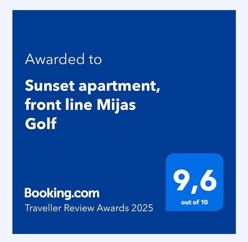 Apartment Sunset Apartment, Front Line Mijas Golf Spain